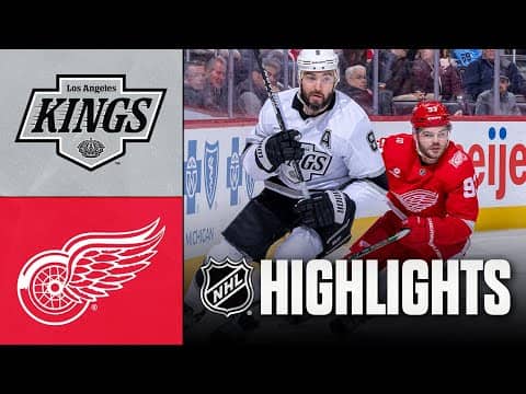 Kings vs. Red Wings | NHL Highlights | January 27, 2026