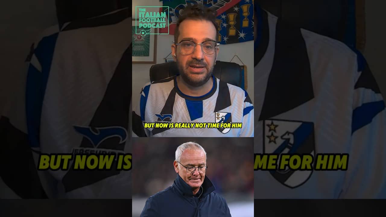 Claudio Ranieri as Italy manager - GOOD or BAD? 🇮🇹  #shorts #italy