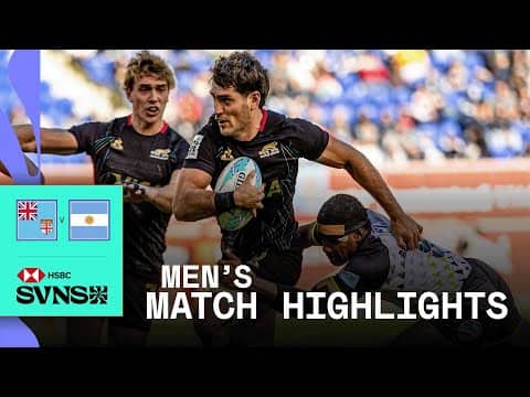 Argentina STUN favourites Fiji 🤯 | Fiji v Argentina | HSBC SVNS New York 2026 | Match Highlights