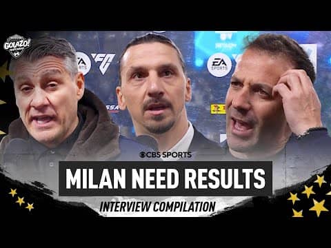 Serie A Legends Ibrahimović, Materazzi, Vieri & Del Piero | Supercoppa & Title Race | Matchday | CBS