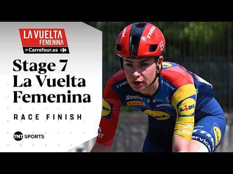 A STAR IS BORN! ⭐ | La Vuelta Femenina 2026 Stage 7 Final KM's | TNT Sports Cycling
