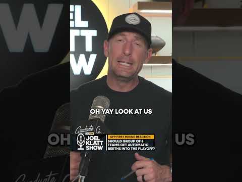 'They don't need our charity' – Joel Klatt reacts to JMU & Tulane losing in CFP 👀 #football #cfp