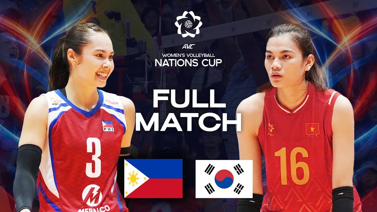 Philippines vs. South Korea - Pool Play | AVC Women's Cup 2026