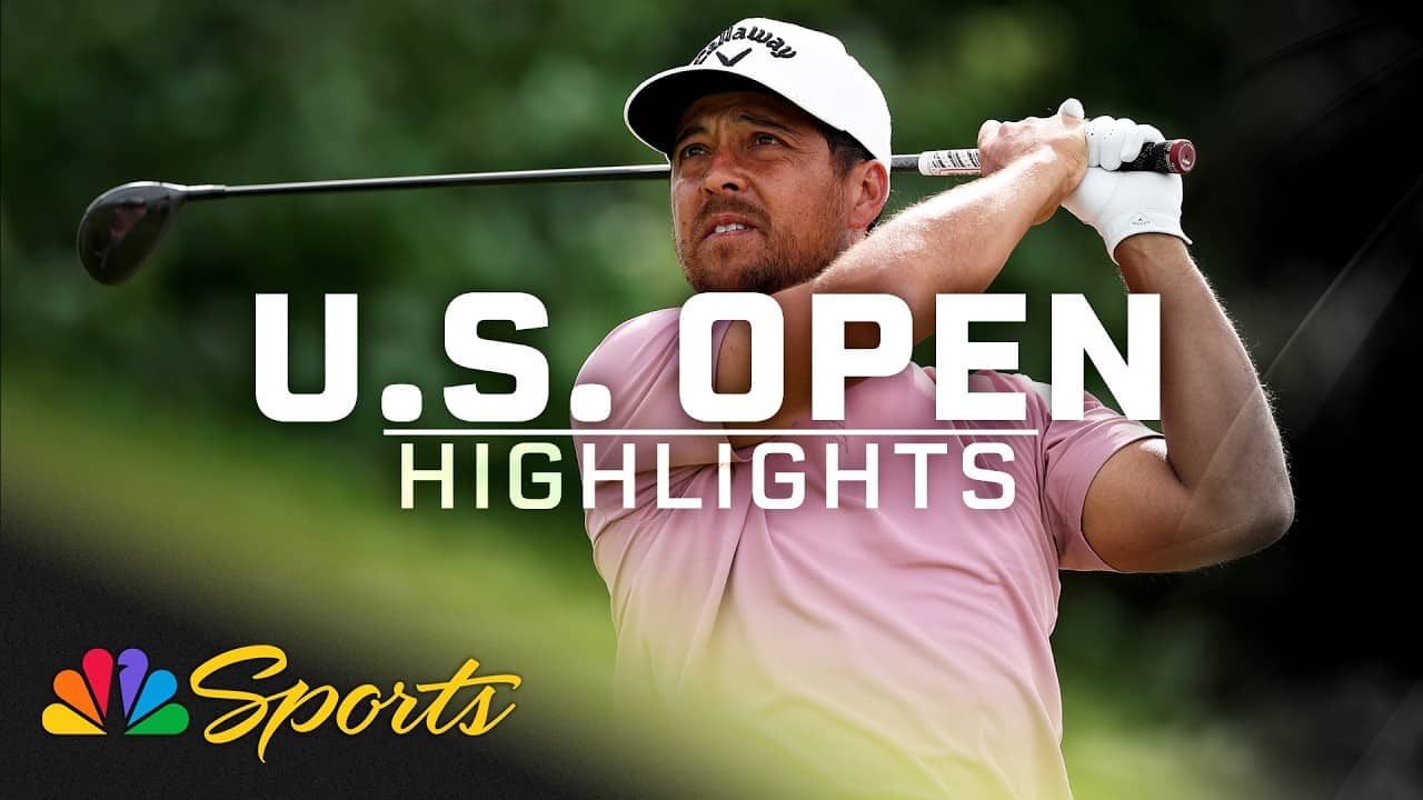 Xander Schauffele cards second-round 66 at 126th U.S. Open | Golf on NBC Sports