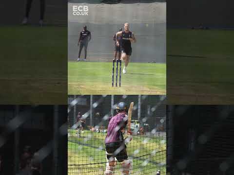 Our openers facing some serious heat in the nets 🔥