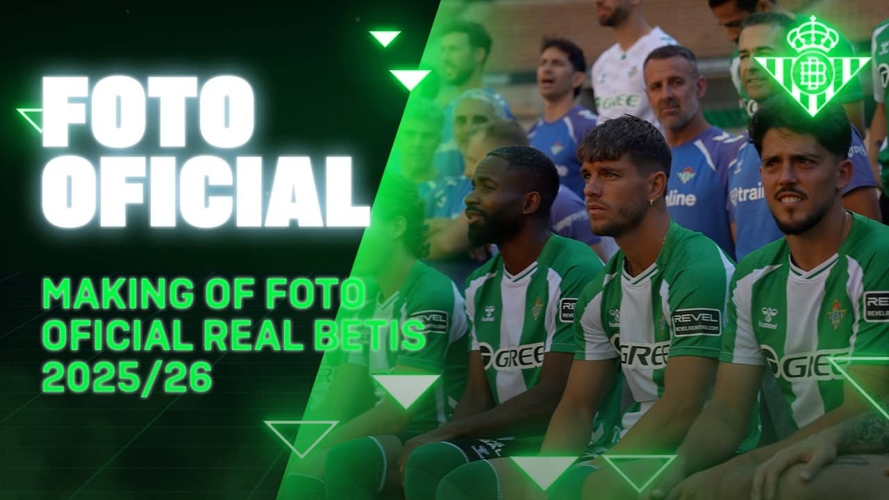 Una foto oficial de CHAMPIONS LEAGUE ⭐💚 | Real BETIS Balompié
