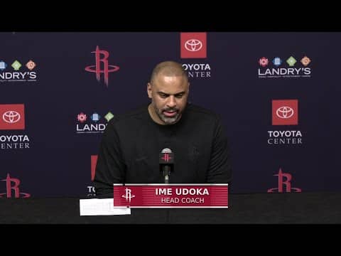Press Conference by Ime Udoka vs Cavs