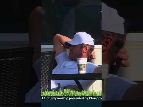 Brooks enjoying some downtime 😂