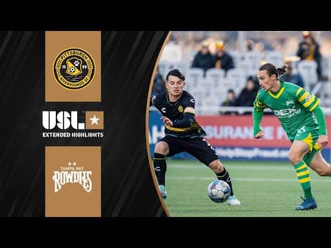 Pittsburgh Riverhounds SC vs. Tampa Bay Rowdies: Extended Highlights | USL Championship | CBS Sports