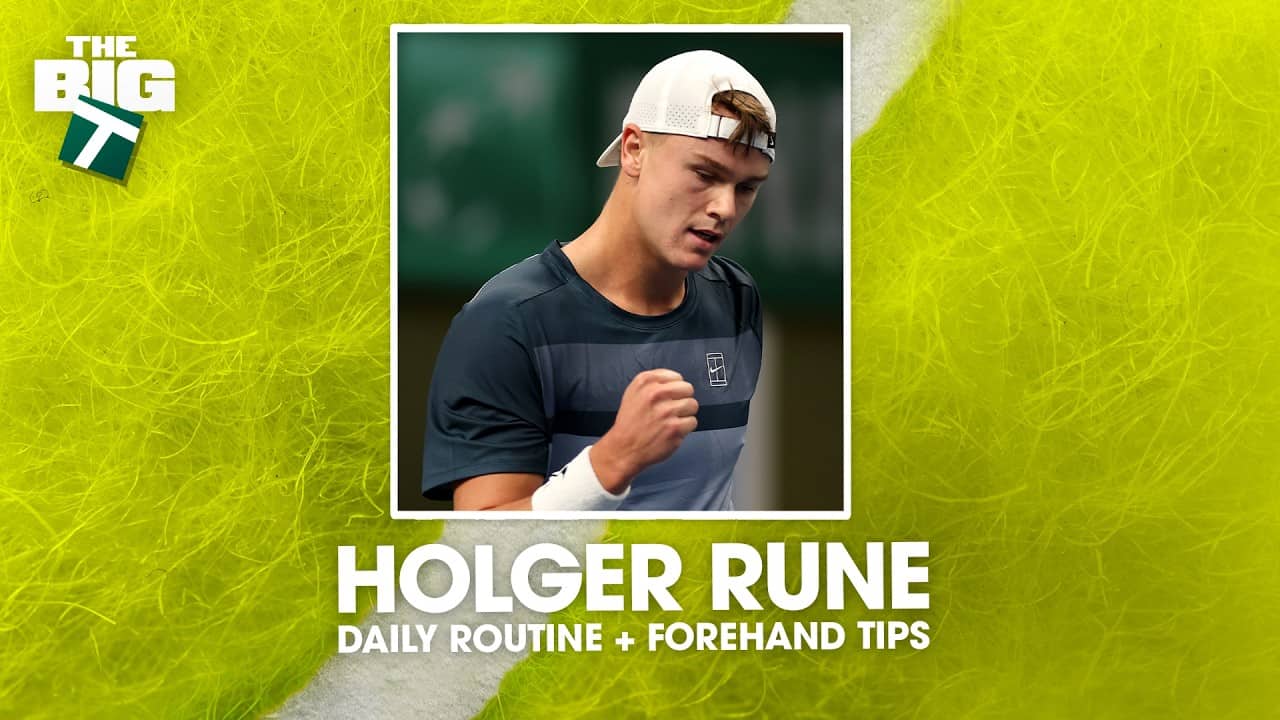 Holger Rune Reveals His Recovery Routine & 2 Forehand Tips