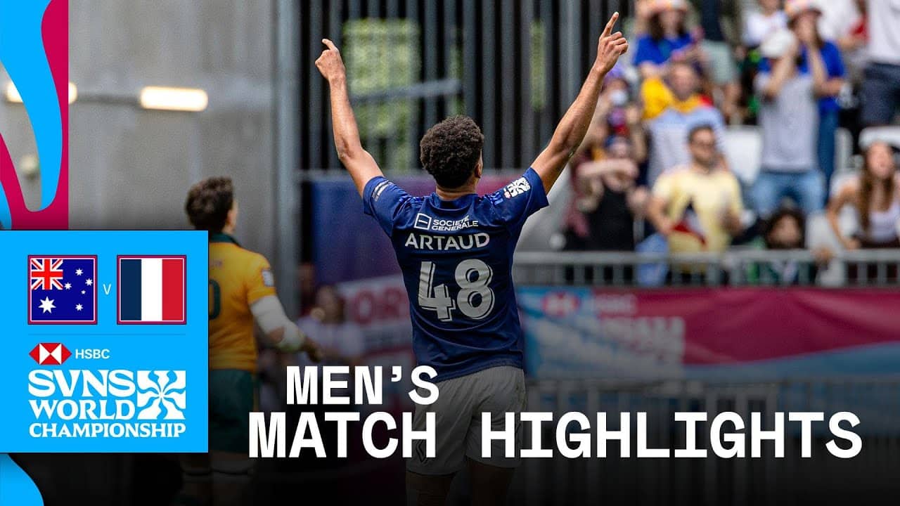 Job DONE ✅ | Australia  v France | HSBC SVNS Bordeaux 2026 | Match Highlights
