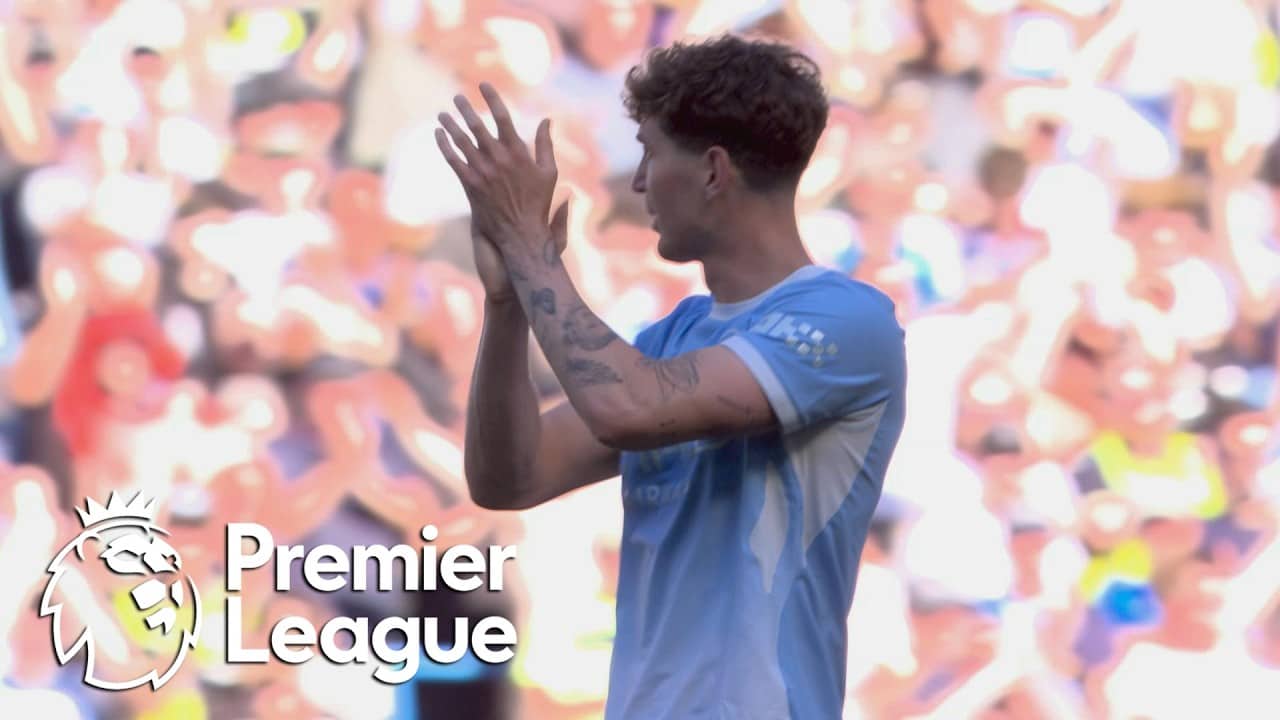 John Stones bids farewell to Manchester City at the Etihad | Premier League | NBC Sports