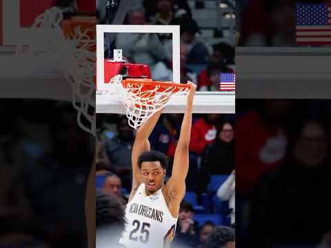 Trey Murphy III cheesin' on the rim 😁 #pelicans #nba #shorts