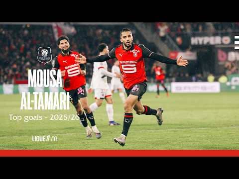 🔙 RETRO 25-26 🌪️ Mousa Al-Tamari's all 6 goals this season in @Ligue1    🇯🇴