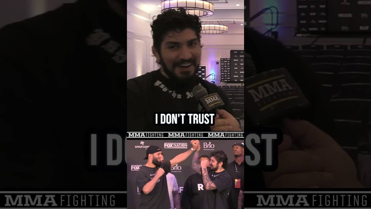 Dillon Danis REACTS to Khamzat Chimaev's 'WEIRD' behavior at RAF 10 press conference - MMA Fighting