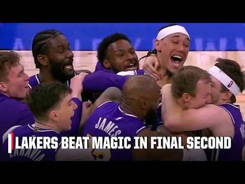 Lakers keep win streak alive on Luke Kennard's last-second 3 | NBA on ESPN