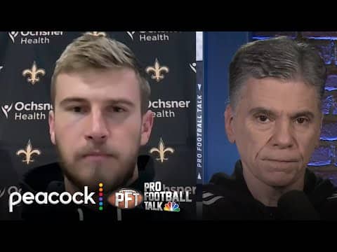 Tyler Shough: Kellen Moore has Saints 'playing together' | Pro Football Talk | NFL on NBC