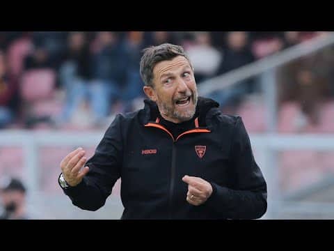 Mister Di Francesco presenta Udinese-Lecce
