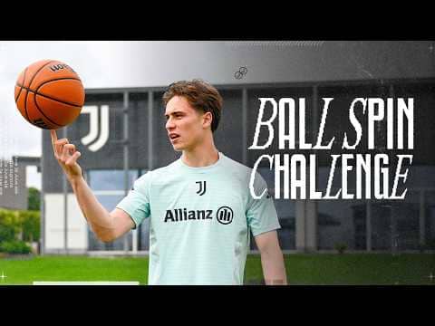 NBA VIBES AT TRAINING! 🏀 | Juventus Ball Spin Challenge 🌪️