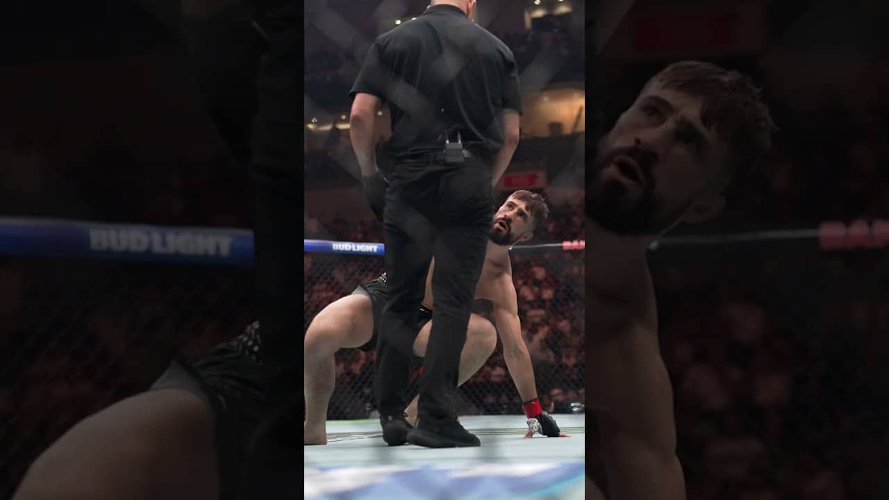 Matheus silenced the Baku crowd! #ufcbaku