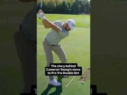 The story behind Cameron Young's move to Pro V1x Double Dot