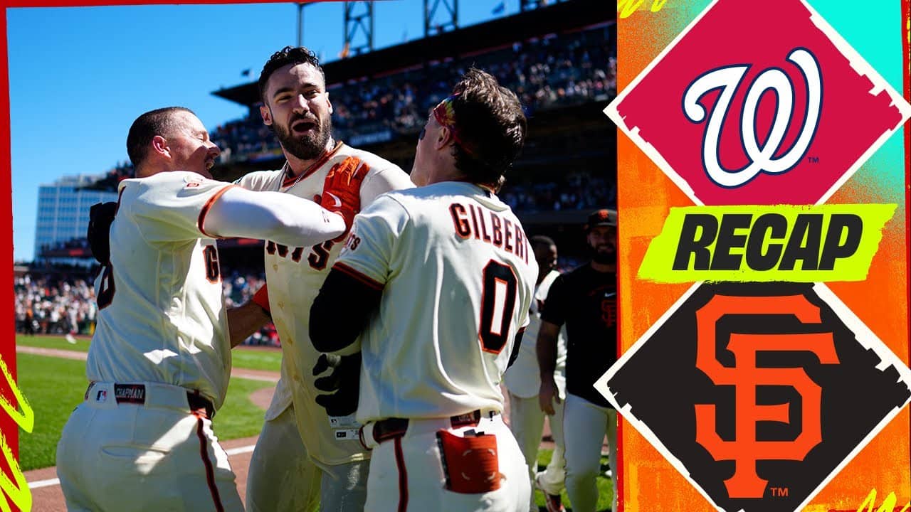 Nationals vs. Giants Game Highlights (6/10/26) | MLB Highlights