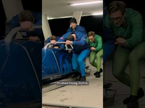 Could a normal guy replace a member of the Austrian national bob team? 😅