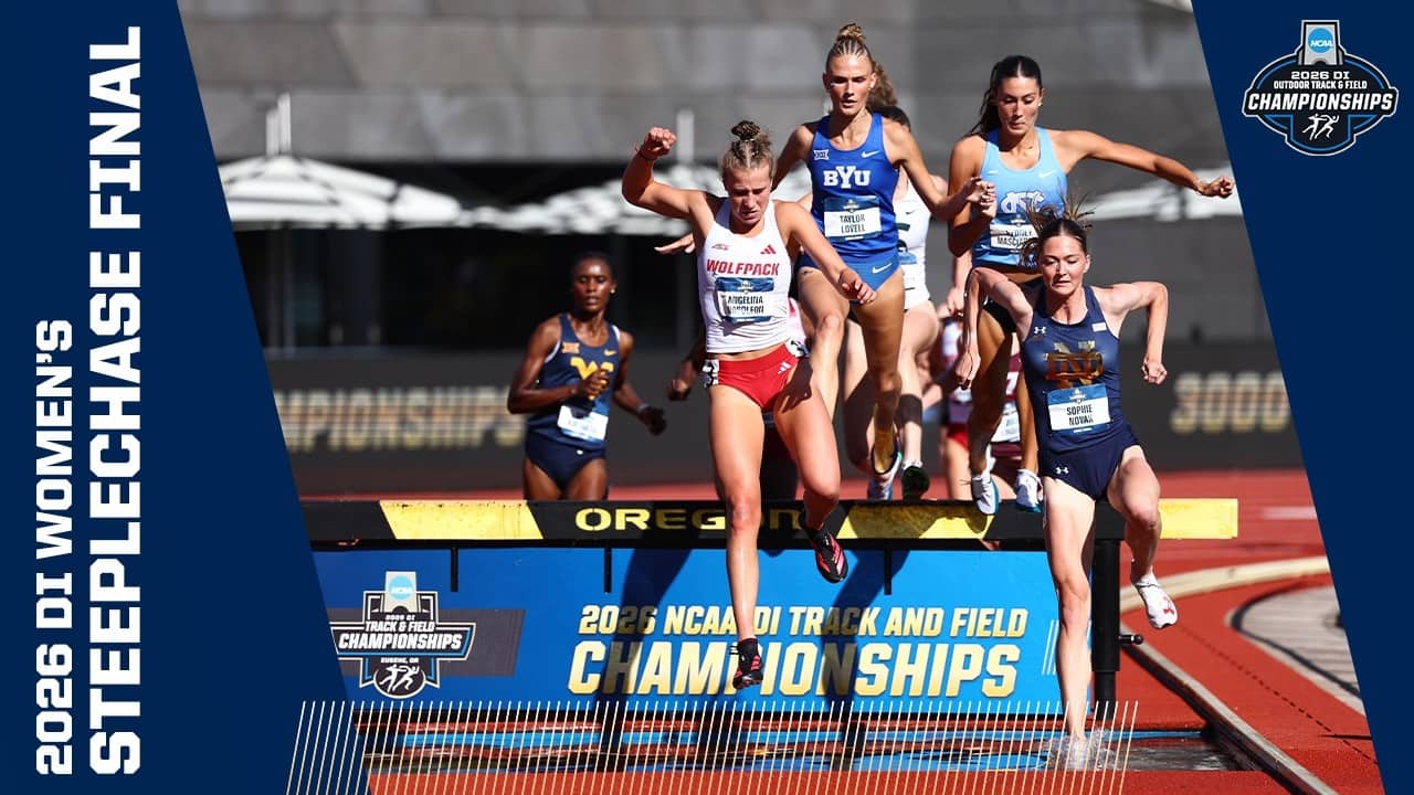 Women's 3000m steeplechase final - 2026 NCAA outdoor track and field championships