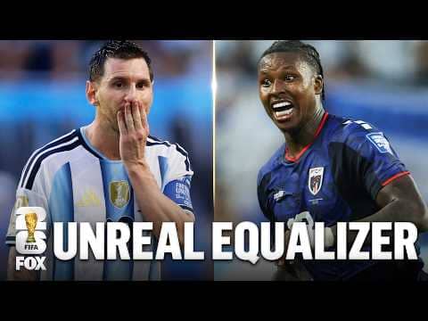 Cape Verde pulls even AGAIN vs Argentina 🚨 Sidny Lopes Cabral curls in STUNNING goal in extra time