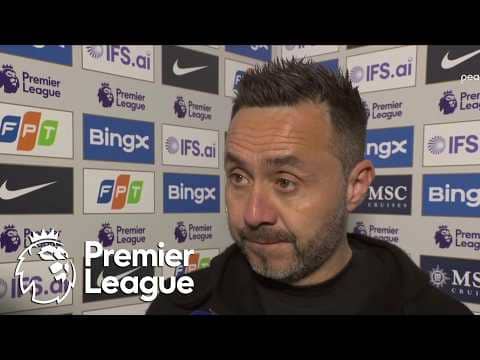 Roberto De Zerbi: Spurs must play with courage against Everton | Premier League | NBC Sports
