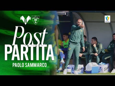 Sammarco: "Riguardiamo gli errori che abbiamo commesso e ripartiamo per la prossima partita"