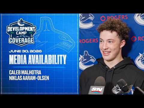 Caleb Malhotra & Niklas Aaram-Olsen Development Camp Media (Jun 30 2026)