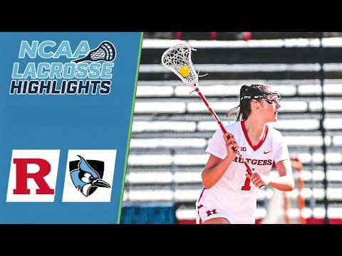 Johns Hopkins vs Rutgers | NCAA Women’s College Lacrosse Highlights | March 15, 2026