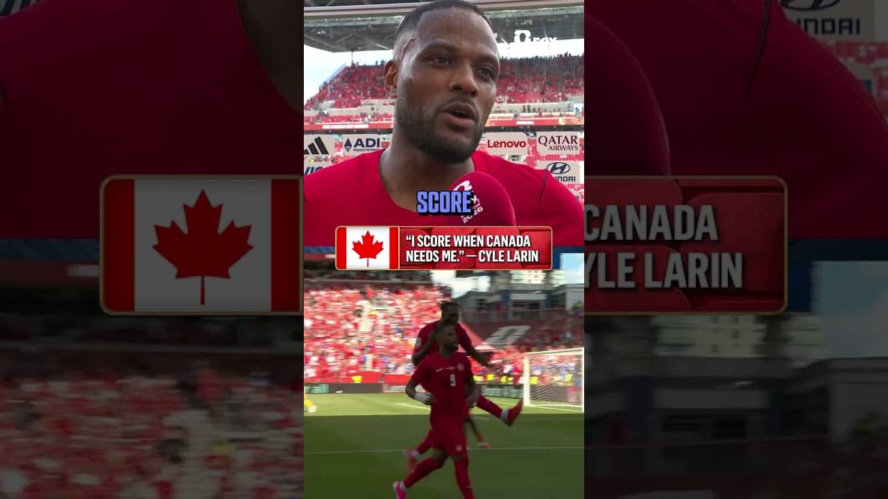 Canada needed a moment. Cyle Larin delivered. 🔥