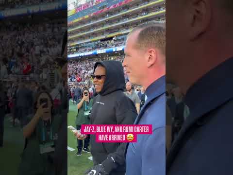 Jay-Z has arrived at Super Bowl LX! 🎵