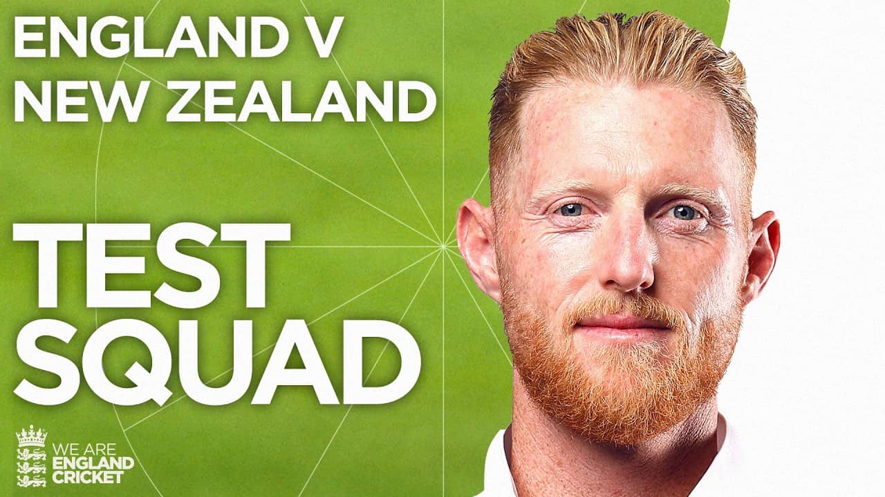 🦁 England Men's 1st Test Squad