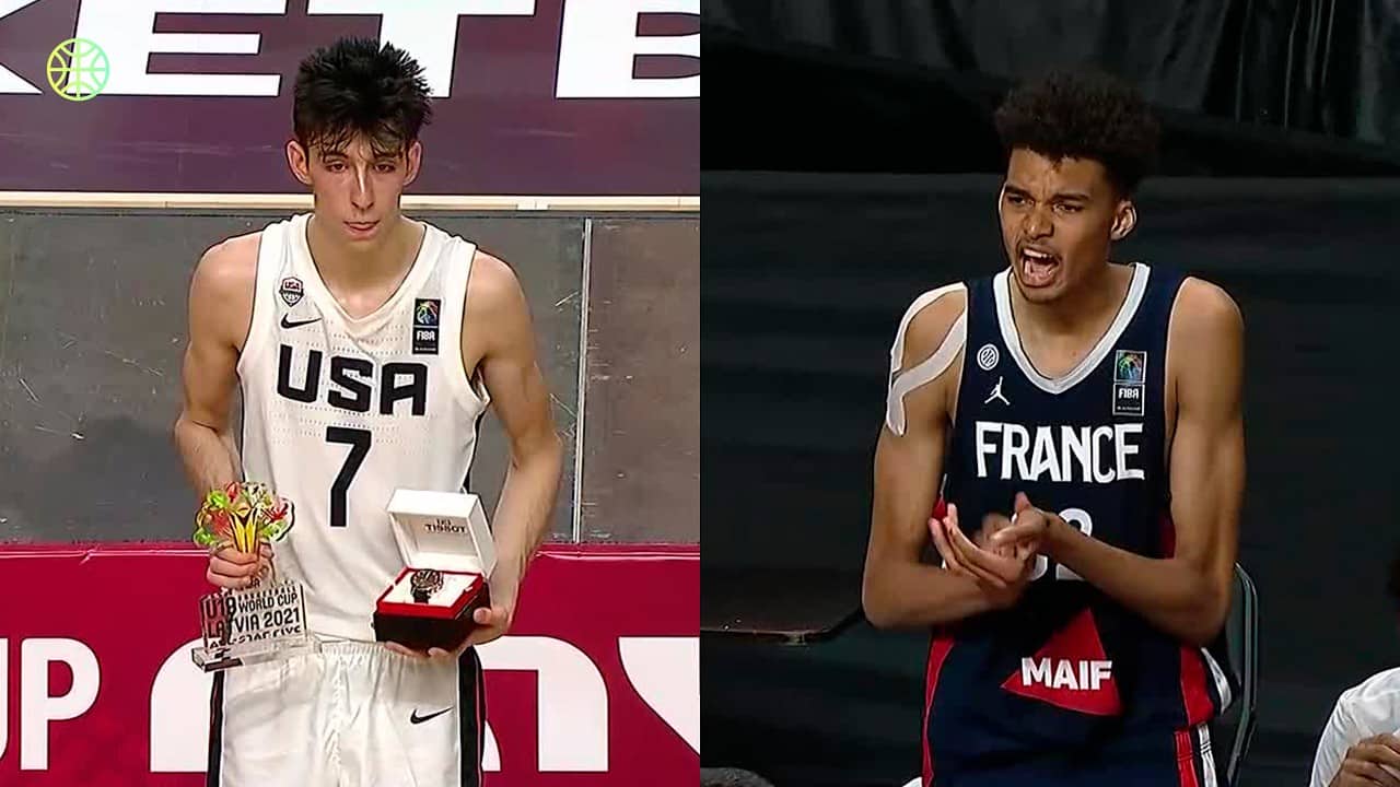 Wemby vs Chet in EPIC USA vs France Final 🤯