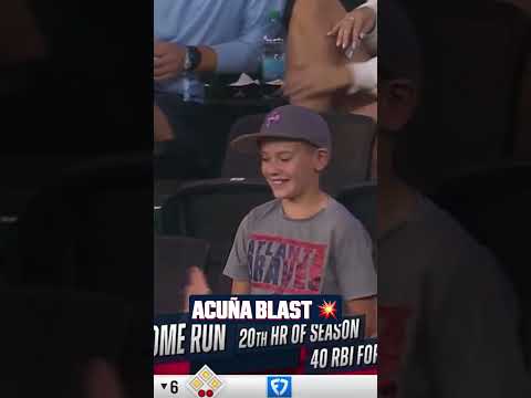 433 feet to the opposite field off the bat of Ronald Acuña Jr. 🤯