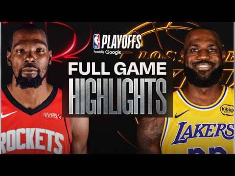#5 ROCKETS at #4 LAKERS | FULL GAME 2 HIGHLIGHTS | April 21, 2026
