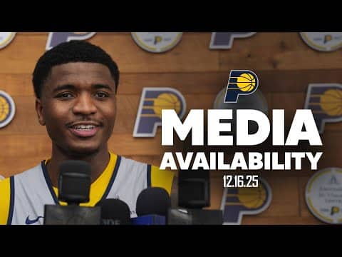 Indiana Pacers Media Availability | December 16, 2025