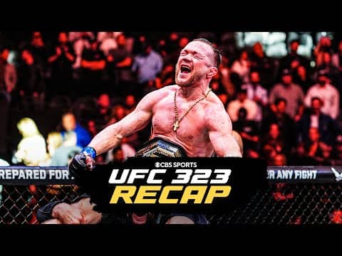 Petr Yan Beats Merab Dvalishvili | Van Claims Title After Pantoja Injury | UFC 323 Recap