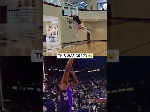 A twist on two iconic Vince Carter dunks 😲 @ATT  (Via @travisdunks/IG/)