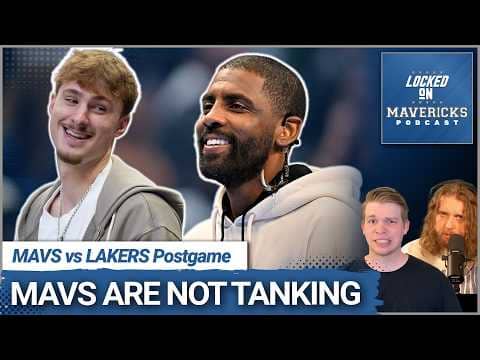 Why the Mavs ARE NOT TANKING as the NBA Cracks Down on Jazz/Pacers | Mavericks vs Lakers Postgame