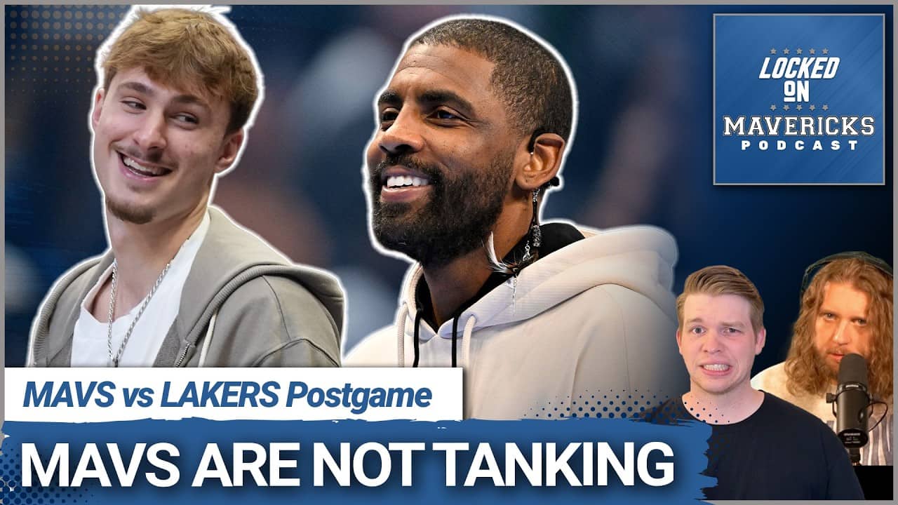 Why the Mavs ARE NOT TANKING as the NBA Cracks Down on Jazz/Pacers | Mavericks vs Lakers Postgame