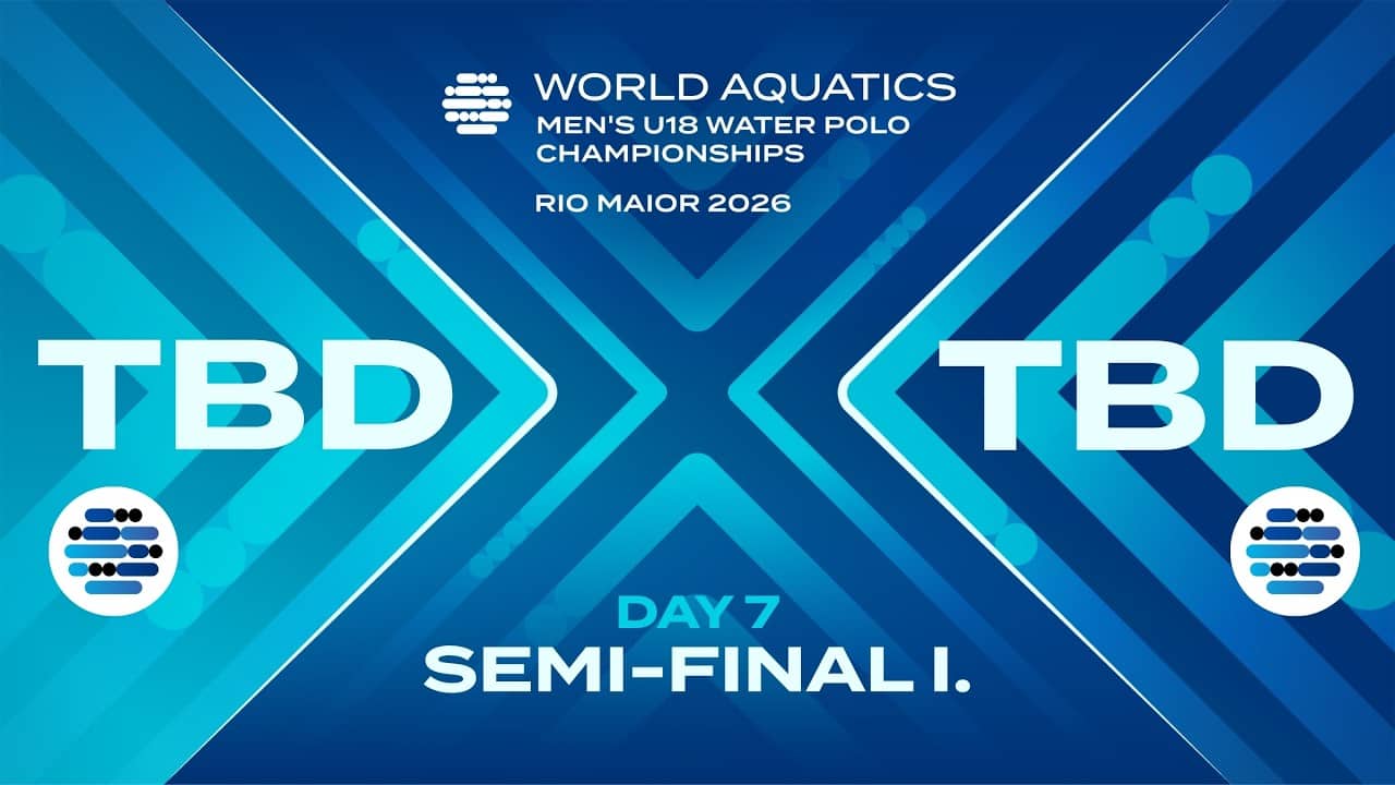 Semi-Final 1 | Day 7 | World Aquatics Men's U18 Water Polo Championships 2026