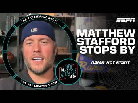Matthew Stafford on defying Father Time, Puka Nacua connection & Rams' success | The Pat McAfee Show