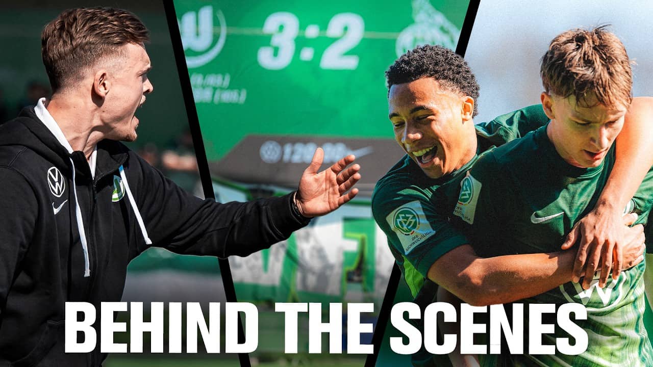 𝑭ü𝒉𝒓𝒖𝒏𝒈, 𝑹ü𝒄𝒌𝒔𝒕𝒂𝒏𝒅, 𝑭𝒊𝒏𝒂𝒍𝒆𝒊𝒏𝒛𝒖𝒈 🤯💚 BTS zum Pokal-Halbfinale der U19 gegen Köln | WölfeTV