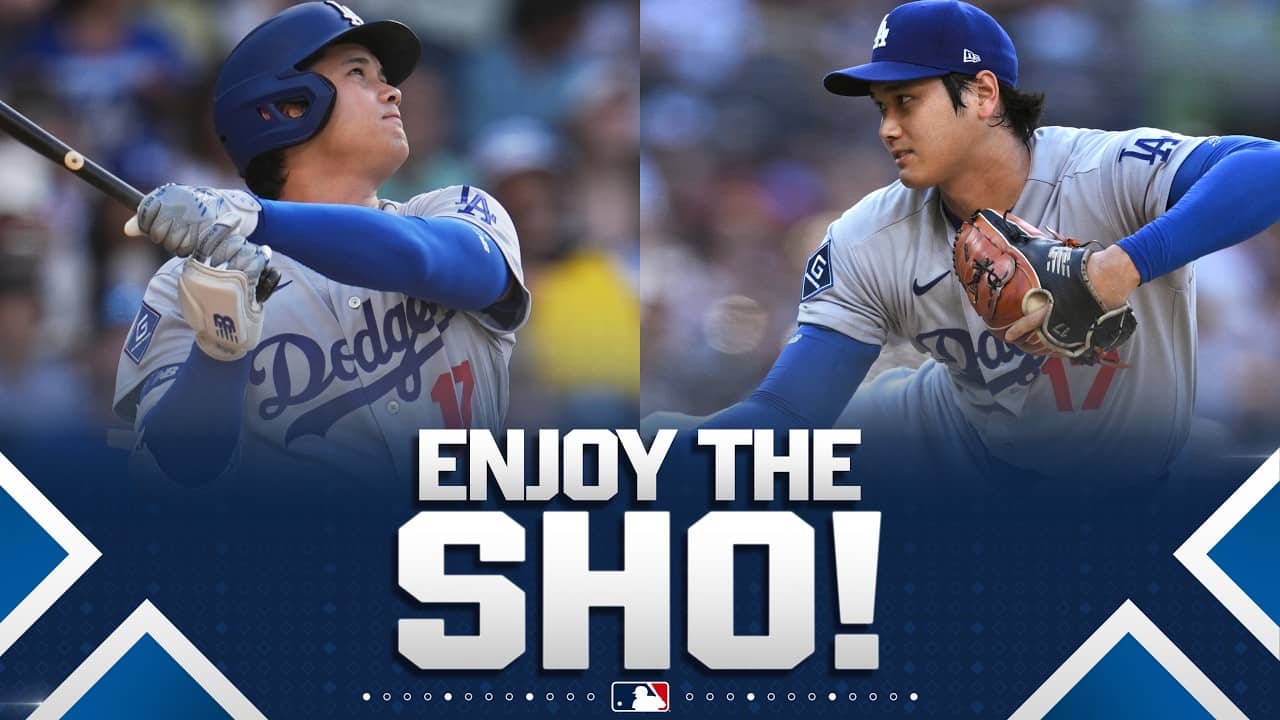 Have a GAME! Shohei Ohtani DOMINANTES on the mound AND at the plate! 😤 (5 scoreless IP, leadoff HR!)