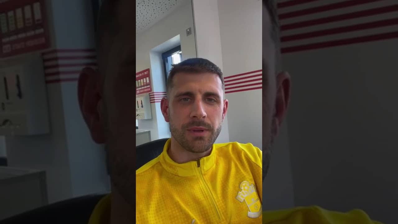 A message from our captain 🫡 #saintsfc #southamptonfc