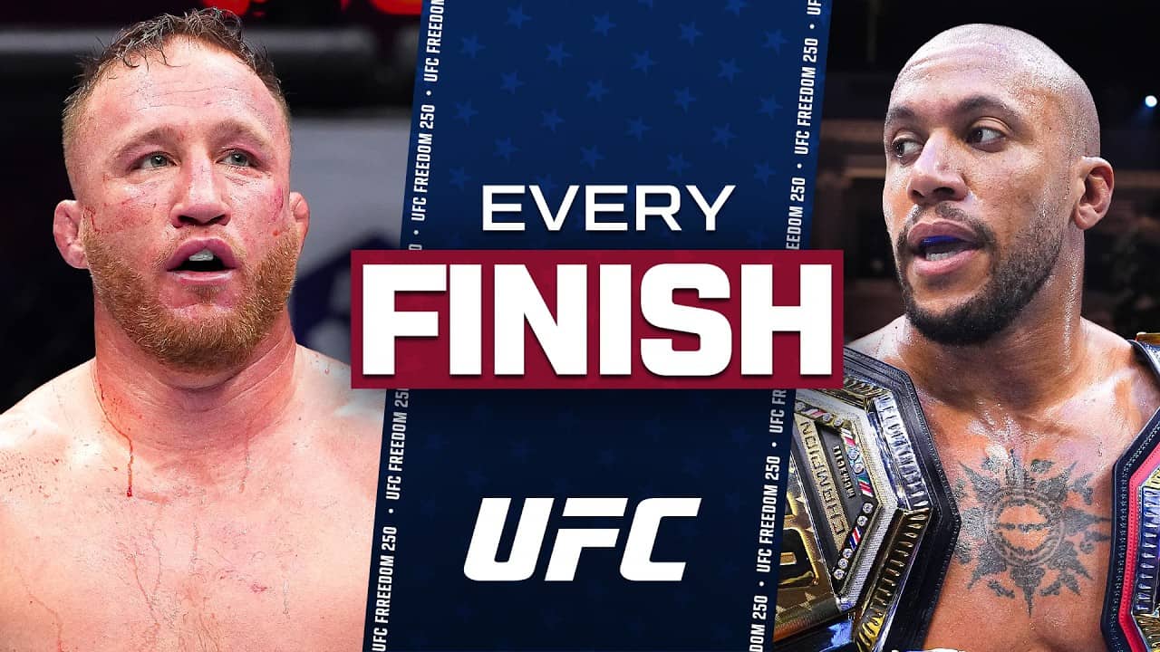Every KNOCKOUT From UFC Freedom 250 🔥 | UFC Highlights